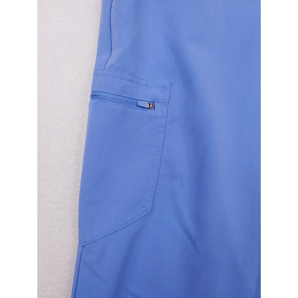 Figs Scrub Pants Womens Extra Large Blue Zamora Jogger Cargo Medical Nursing - Picture 3 of 16